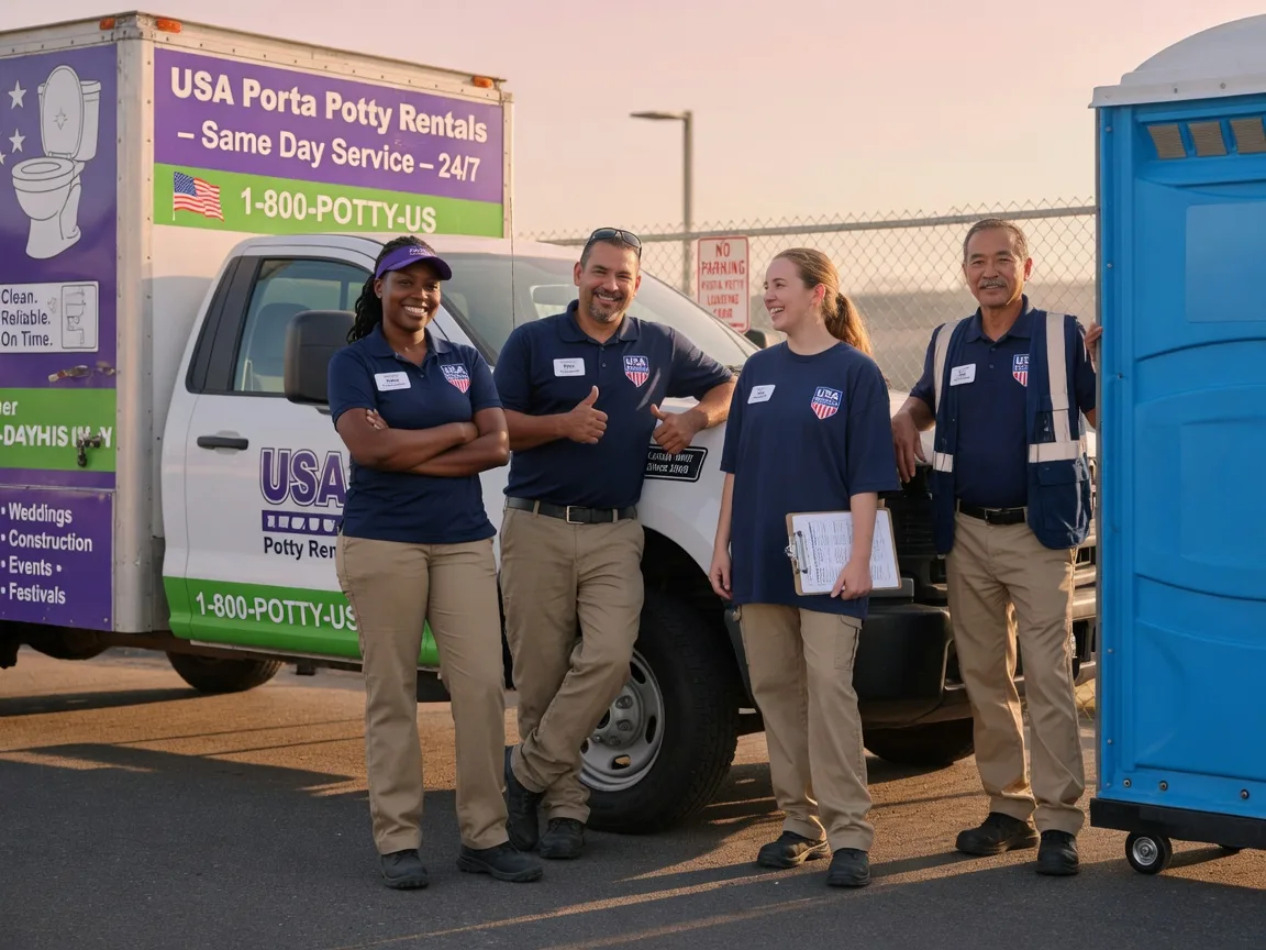 Porta Potty Rental company in Litchfield, CA